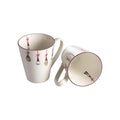 Mokken met tomtes 2 stuks