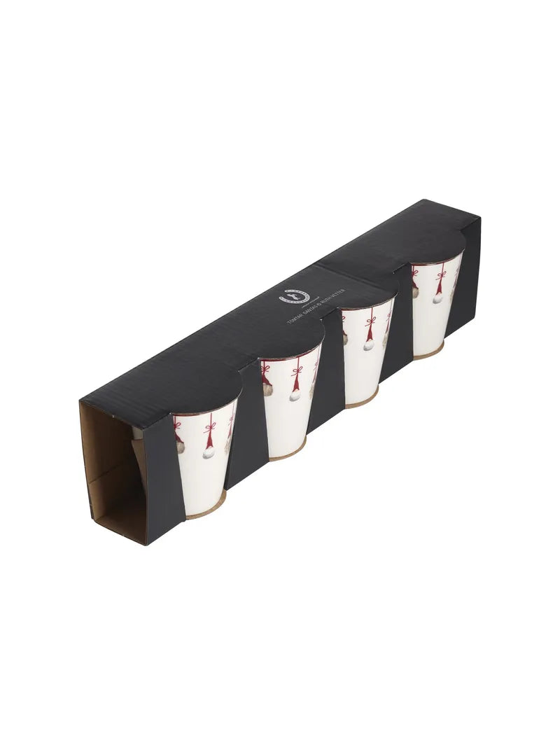 Mokjes Santa 4 stuks