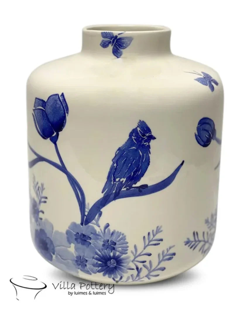 "Garden blue" vaas