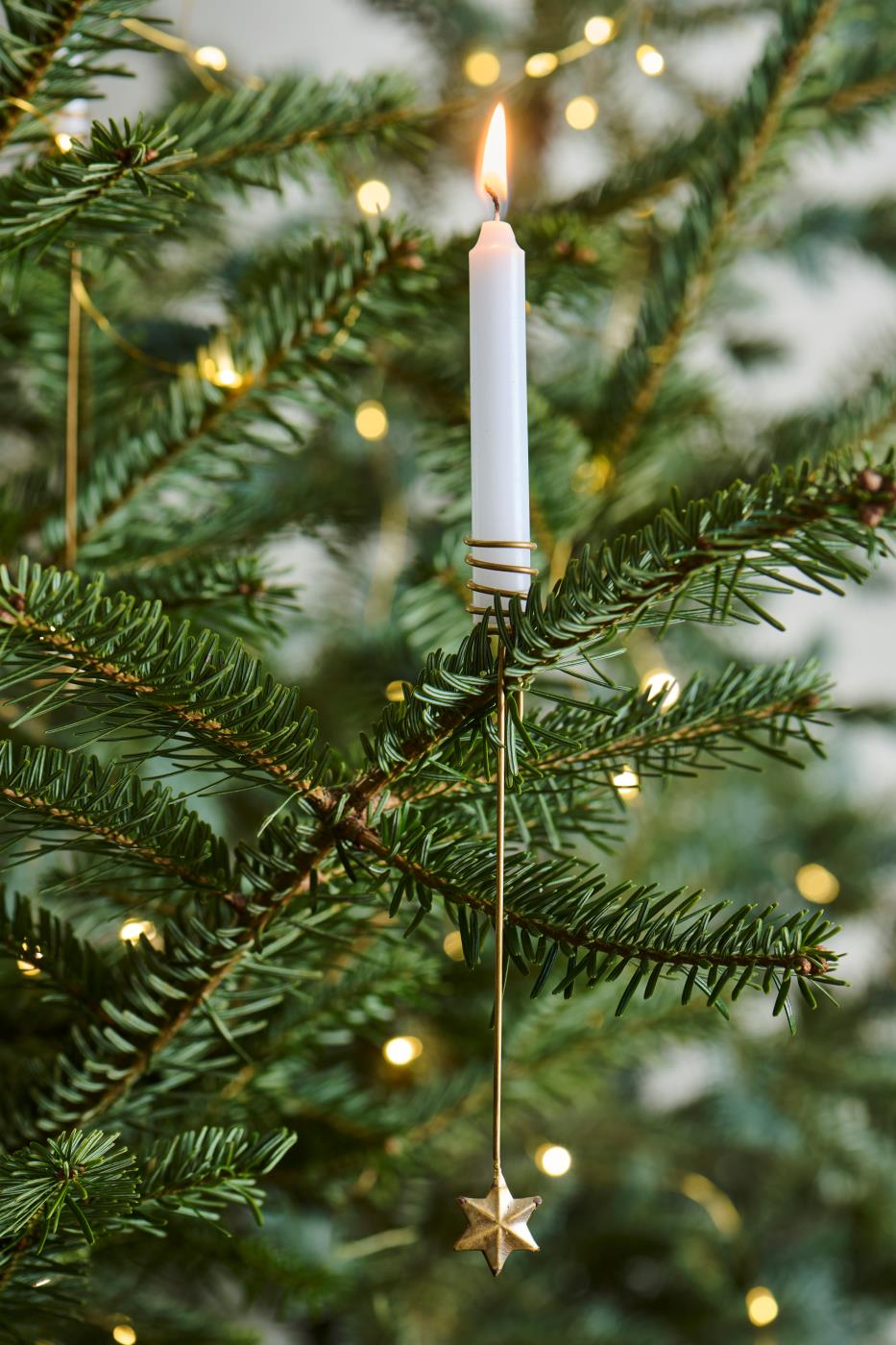 Kaarshouder voor kerstboom
