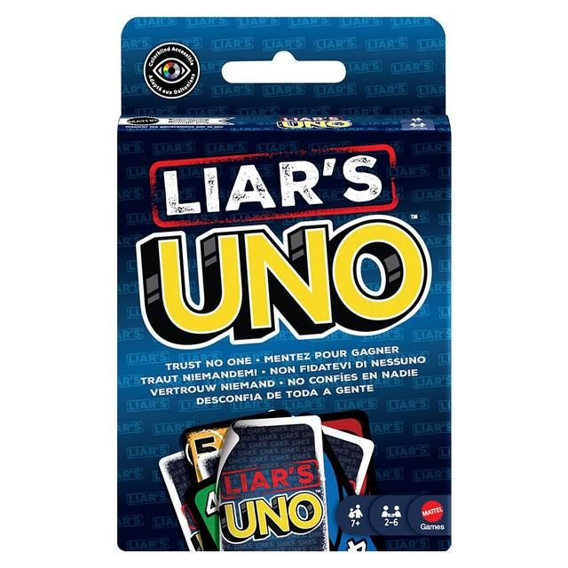 Mattel UNO Liars Card Game
