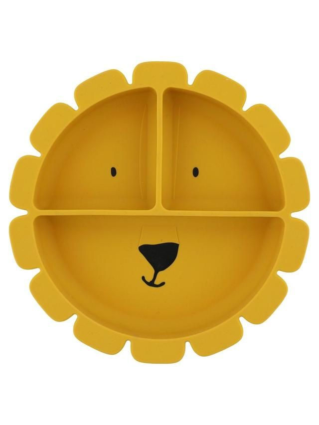 Trixie Silicone Divided Suction Plate - Lion